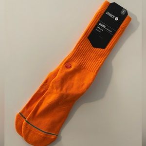 Stance Orange Crew Socks